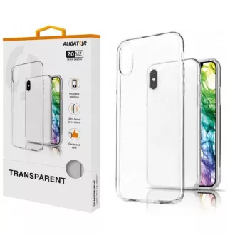 ALIGATOR Tasche Transparent Apple iPhone 15 Plus