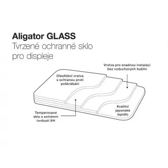 Alligator gehärtetes Glas GLASS Xiaomi Redmi Note 12 Pro/Pro