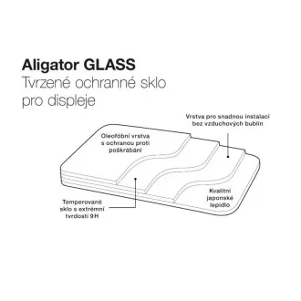 Aligator gehärtetes Glas GLASS Aligator RX850