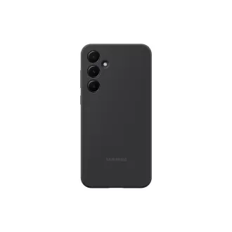Samsung Silikon Rückseite Abdeckung A55 Schwarz Samsung Silikon Rückseite Abdeckung A55 Schwarz