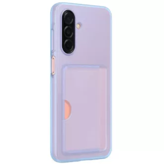 Samsung Backcover mit Kartenfach für Galaxy A26 Blau