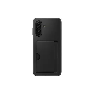 Samsung Backcover mit Kartenfach A17 Schwarz