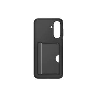 Samsung Backcover mit Kartenfach A17 Schwarz