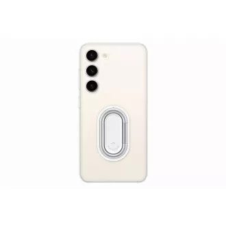 Samsung Transparente Hülle mit abnehmbarem Zubehörhalter für Samsung Galaxy S23 Transparent
