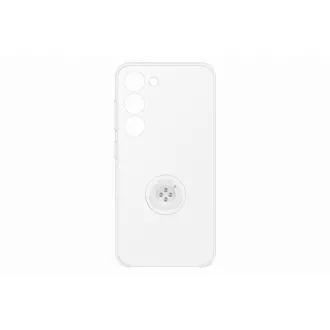 Samsung Transparente Hülle mit abnehmbarem Zubehörhalter für Samsung Galaxy S23 Transparent