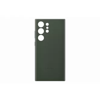 Samsung Leder Rückwand für Samsung Galaxy S23 Ultra Grün