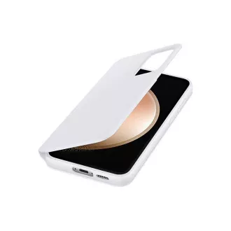Samsung Flip Case Smart View für Samsung Galaxy S23 FE Weiß