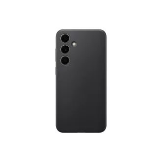 Samsung Vegan Leder Rückseite Abdeckung S24 Schwarz - Unverpackt Samsung Vegan Leder Rückseite Abdeckung S24 Schwarz - Unverpackt