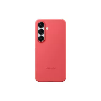 Samsung Silikon Rückwand für Galaxy S25 Rot