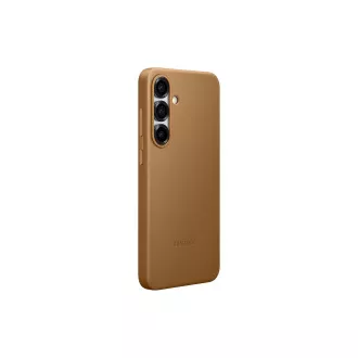 Samsung Veganes Leder Schutzhülle für Galaxy S25  Braun