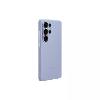 Samsung Silikon Rückseite Abdeckung für Galaxy S25 Ultra Light Blue