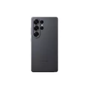 Samsung Vegan Leder Schutzhülle für Galaxy S25 Ultra Schwarz