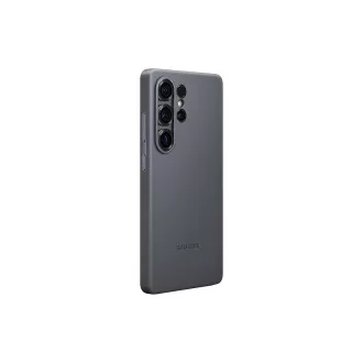 Samsung Vegan Leder Schutzhülle für Galaxy S25 Ultra Schwarz