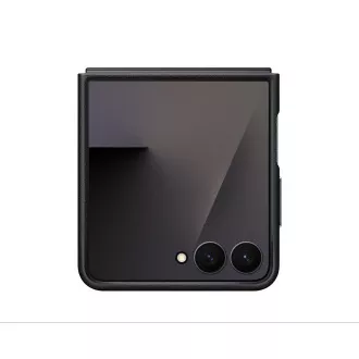 Samsung Vegan Leder Schutzhülle Flip7 Schwarz
