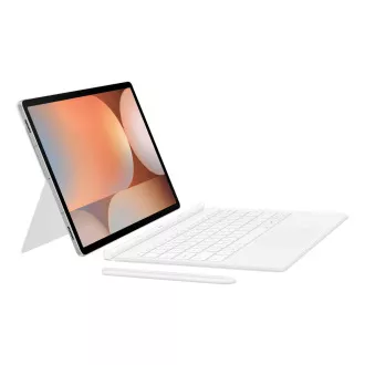 Samsung Schutzhülle mit Tastatur und Touchpad für Tab S10 /S9 /S9 FE  Weiß