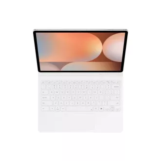 Samsung Schutzhülle mit Tastatur und Touchpad für Tab S10 /S9 /S9 FE  Weiß