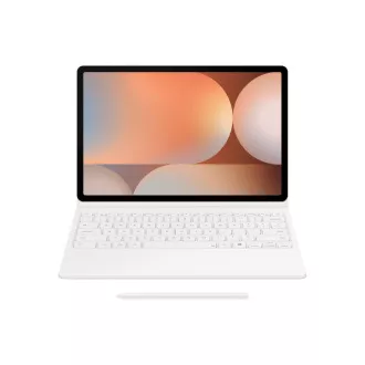 Samsung Schutzhülle mit Tastatur und Touchpad für Tab S10 /S9 /S9 FE  Weiß