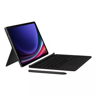 Samsung Schutzhülle mit Tastatur und Touchpad für Tab S9/S9 FE/S10 FE/ S10 lite Schwarz