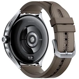 Xiaomi Watch 2 Pro 4G LTE/46mm/Silber/Elegantes Band/Braun - Gebraucht