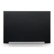 Glasplatte „Diamond Glass“, 67,7 × 38,1 cm, schwarz