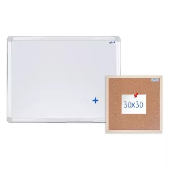 Magnettafel AVELI 60x45 cm, Aluminiumrahmen Korkplatte 30x30 cm Magnettafel AVELI 60x45 cm, Aluminiumrahmen Korkplatte 30x30 cm
