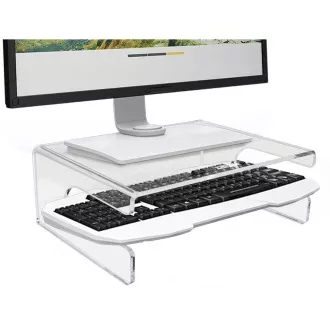 DESQ Monitorständer mit Tastaturausschnitt