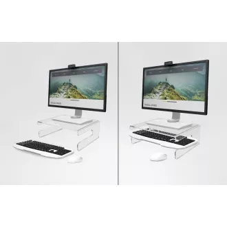 DESQ Monitorständer mit Tastaturausschnitt