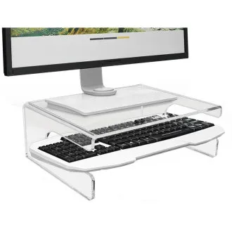 DESQ Monitorständer mit Tastaturausschnitt DESQ Monitorständer mit Tastaturausschnitt