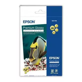 EPSON Papier Premium Hochglanz Foto 10x15,255g(20lis)