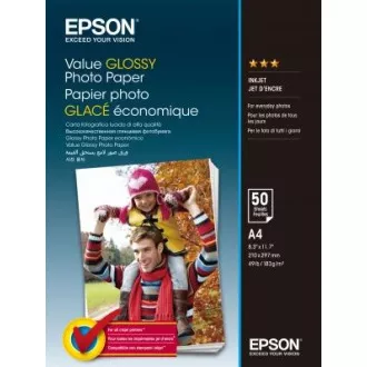 EPSON Value Glossy Fotopapier A4 50 Blatt EPSON Value Glossy Fotopapier A4 50 Blatt