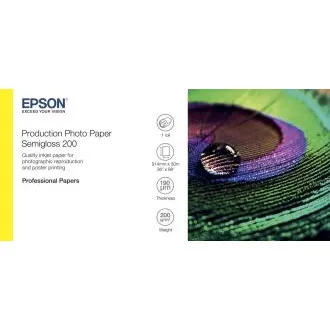 EPSON Produktionsfotopapier Semigloss 200 36 "x30m EPSON Produktionsfotopapier Semigloss 200 36 "x30m
