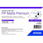 PP Mattes Etikett Premium, Cont. Rolle, 76mm x 29mm