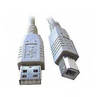 USB-Kabel Typ AB, Länge 3m HQ Schwarz