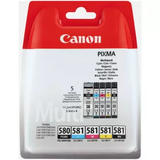 Canon PGI-580 (2078C006) - Tintenpatrone, black + color (schwarz + farbe)