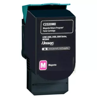 Lexmark C2320M0 - toner, magenta