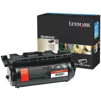 Lexmark X642H31E - toner, black (schwarz ) Lexmark X642H31E - toner, black (schwarz )