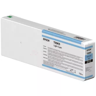 Epson C13T55K500 - Tintenpatrone, light cyan (helles cyan)