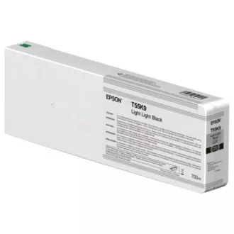 Epson C13T55K900 - Tintenpatrone, light light black (hellhellschwarz)