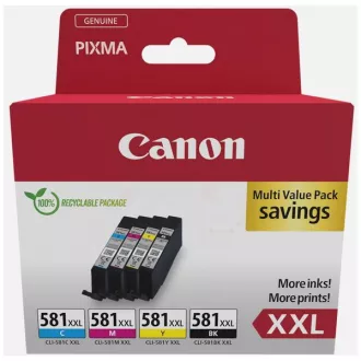 Canon CLI-581-XXL (1998C006) - Tintenpatrone, black + color (schwarz + farbe) Canon CLI-581-XXL (1998C006) - Tintenpatrone, black + color (schwarz + farbe)