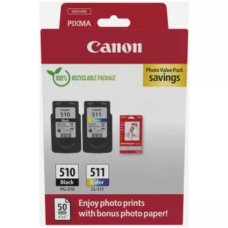 Canon PG-510 (2970B017) - Tintenpatrone, black + color (schwarz + farbe) Canon PG-510 (2970B017) - Tintenpatrone, black + color (schwarz + farbe)