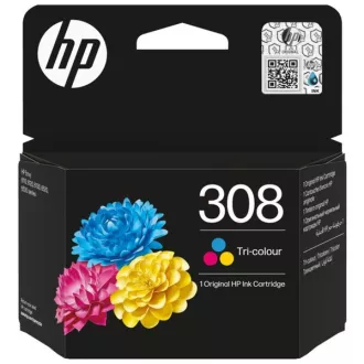 HP 308 (7FP20UE) - Tintenpatrone, color (farbe) HP 308 (7FP20UE) - Tintenpatrone, color (farbe)