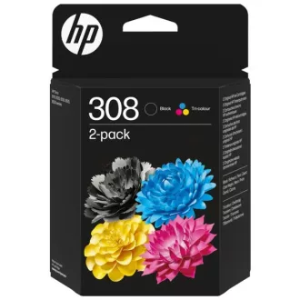 HP 308 (6L6S6UE) - Tintenpatrone, black + color (schwarz + farbe) HP 308 (6L6S6UE) - Tintenpatrone, black + color (schwarz + farbe)