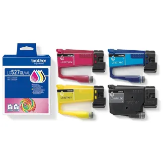 Brother LC-527-XL (LC527XLVAL) - Tintenpatrone, black + color (schwarz + farbe) Brother LC-527-XL (LC527XLVAL) - Tintenpatrone, black + color (schwarz + farbe)