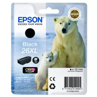 Epson T2621 (C13T26214022) - Tintenpatrone, black (schwarz) Epson T2621 (C13T26214022) - Tintenpatrone, black (schwarz)