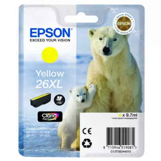 Epson T2634 (C13T26344022) - Tintenpatrone, yellow (gelb) Epson T2634 (C13T26344022) - Tintenpatrone, yellow (gelb)