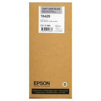 Epson T6429 (C13T642900) - Tintenpatrone, light light black (hellhellschwarz) Epson T6429 (C13T642900) - Tintenpatrone, light light black (hellhellschwarz)