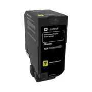 Lexmark 74C2HY0 - toner, yellow (gelb)