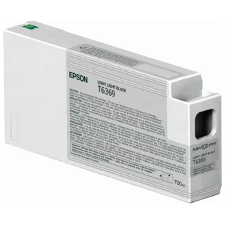 Epson T6369 (C13T636900) - Tintenpatrone, light light black (hellhellschwarz)