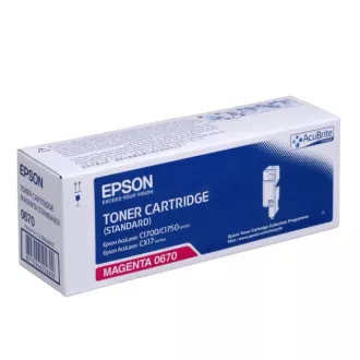 Epson C13S050670 - toner, magenta