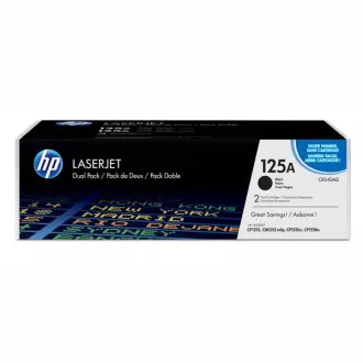 HP 125A (CB540AD) - toner, black (schwarz ) 2stk HP 125A (CB540AD) - toner, black (schwarz ) 2stk